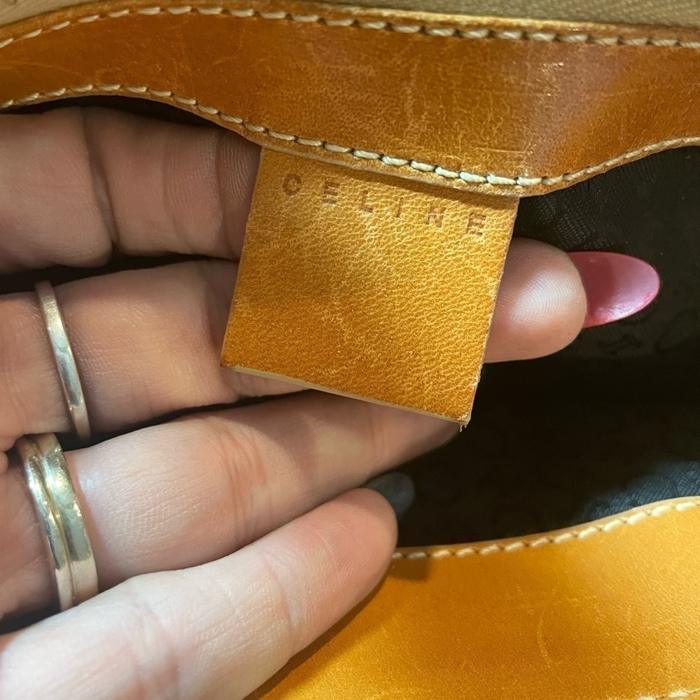 Celine Vintage Suede Burgundy Mini Tote with COA and Unbranded Dust Bag - Picture 12 of 16
